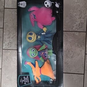 Nightmare Before Christmas Plush Collector 4 PC Set!!